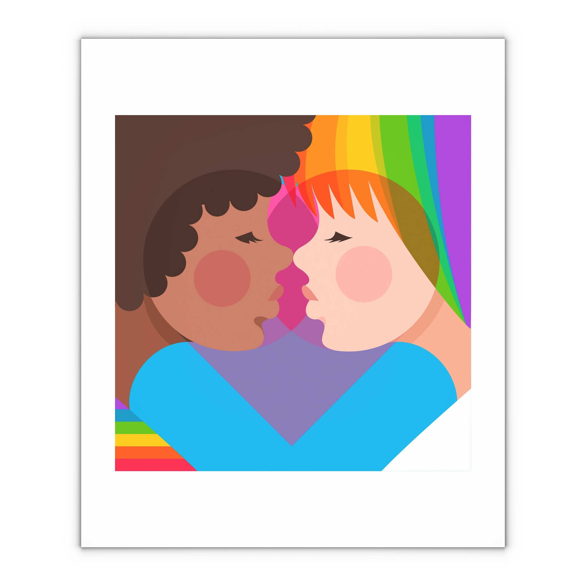 Lesbian Pride Design 20D892 Gift Wrapping Paper Sheets 1pc - Image 4
