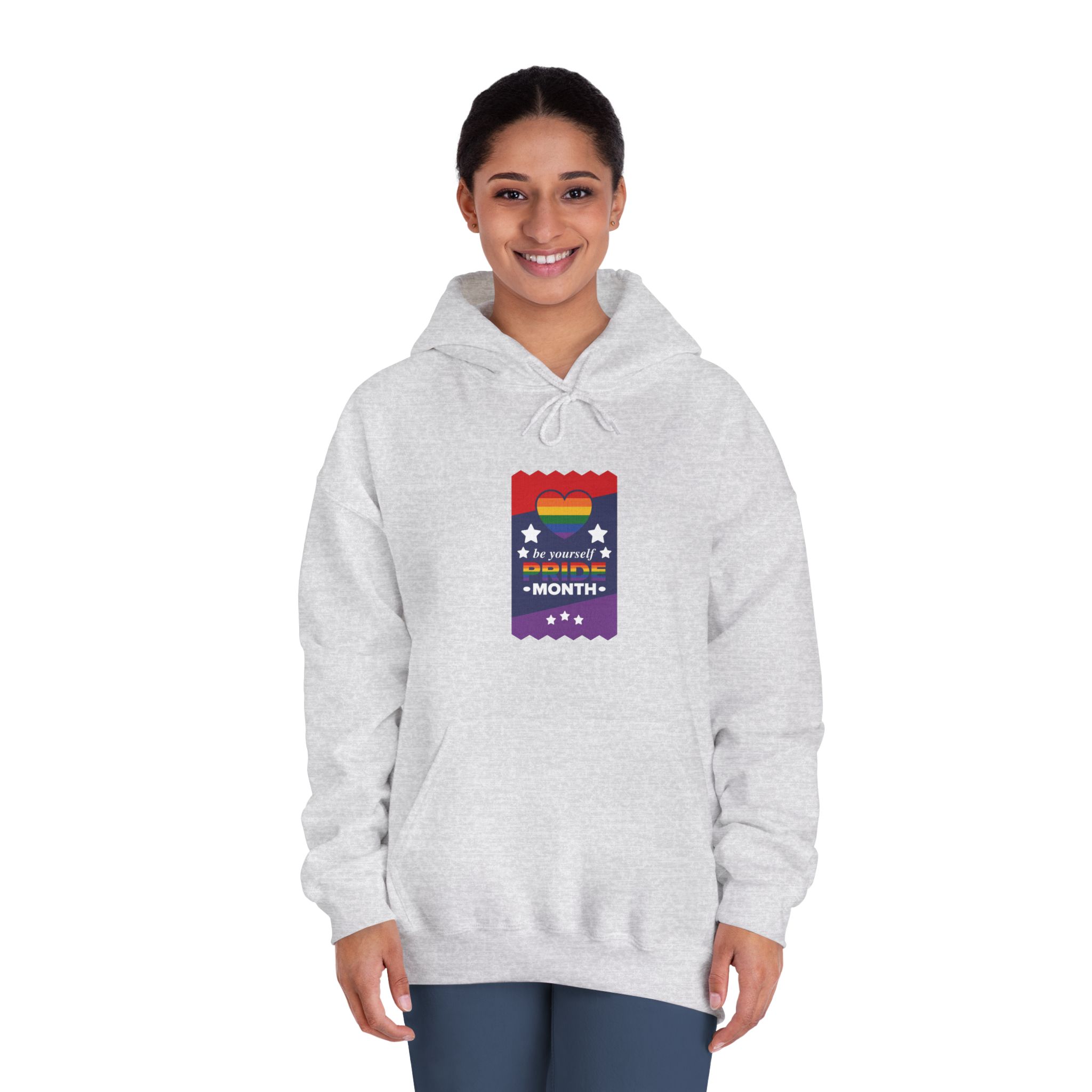 Lgbt Pride Month June Lesbian Gay Bisexual Transgender Love Lgbtq Flag Rainbow Vector Unisex Dryblend Hooded Sweatshirt - Image 8