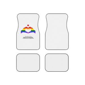 Vector Illustration International Day Against Homophobia Transphobia Biphobia Car Mats Set Of 4