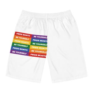 Lesbian Pride Design 33F9F4 Mens Board Shorts Aop