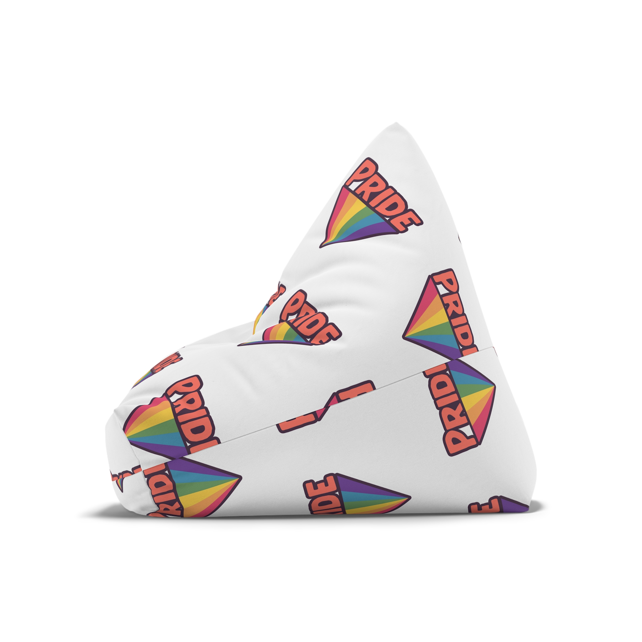 Pride With Rainbow Bean Bag Chair Cover - Image 8