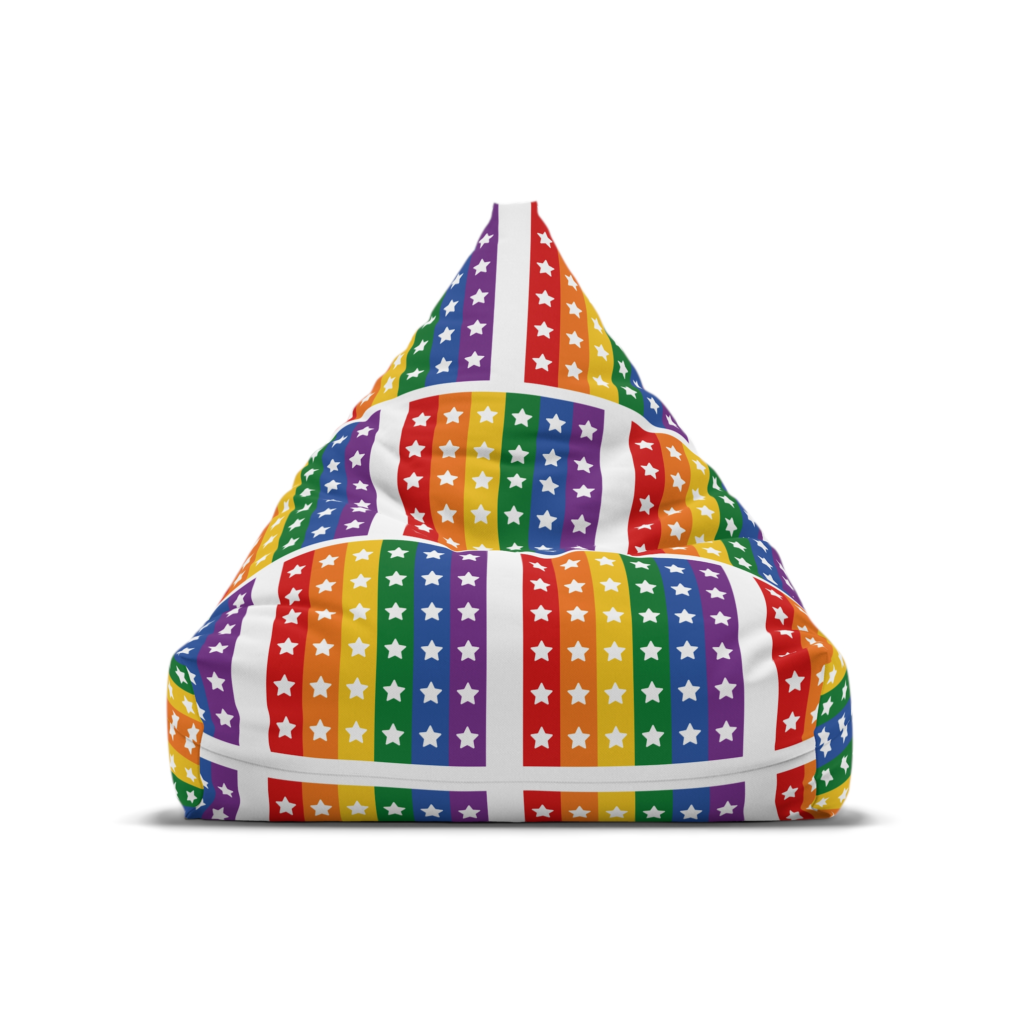 Lesbian Pride Design 9A44FB Bean Bag Chair Cover - Image 5