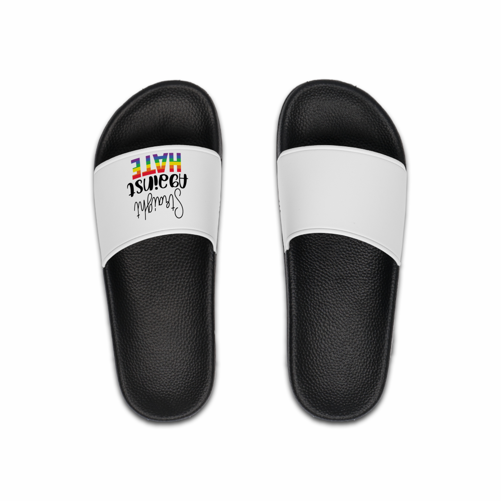 Gay Pride Svg Design(2) Mens Slide Sandals