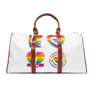 Label Collection With Pride Day Waterproof Travel Bag