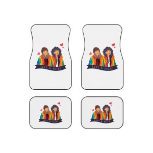Social Media Lgbt Pride Day Template Love Pride Celebration Lgbt Pride Day Car Mats Set Of 4