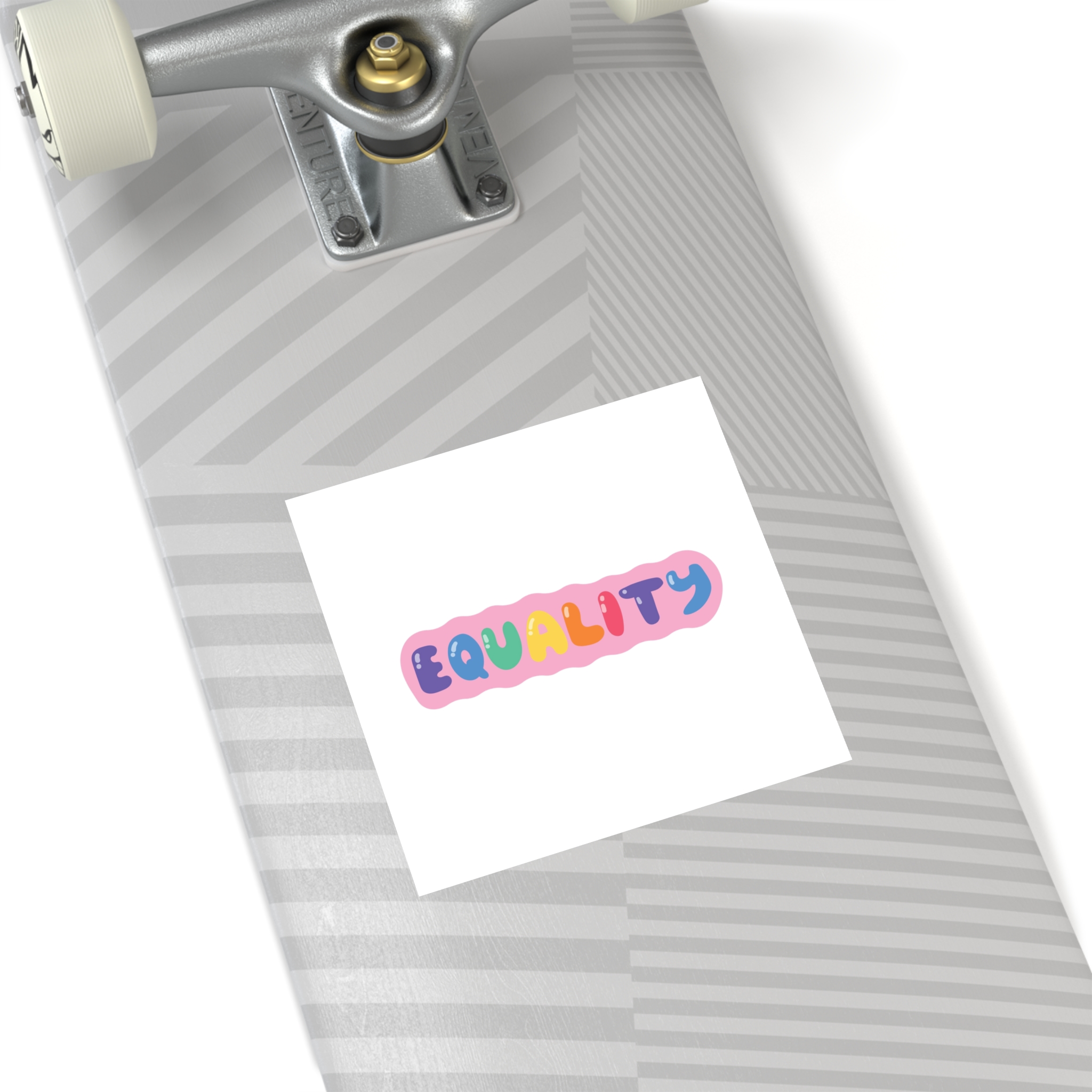 Lgbt Sticker Pack White Background Lgbtq Set Symbol Lgbt Pride Community Rainbow Elements Vector Hand Draw Illustration Hand Drawn Lettering(1) Laminate Stickers Square - Image 36