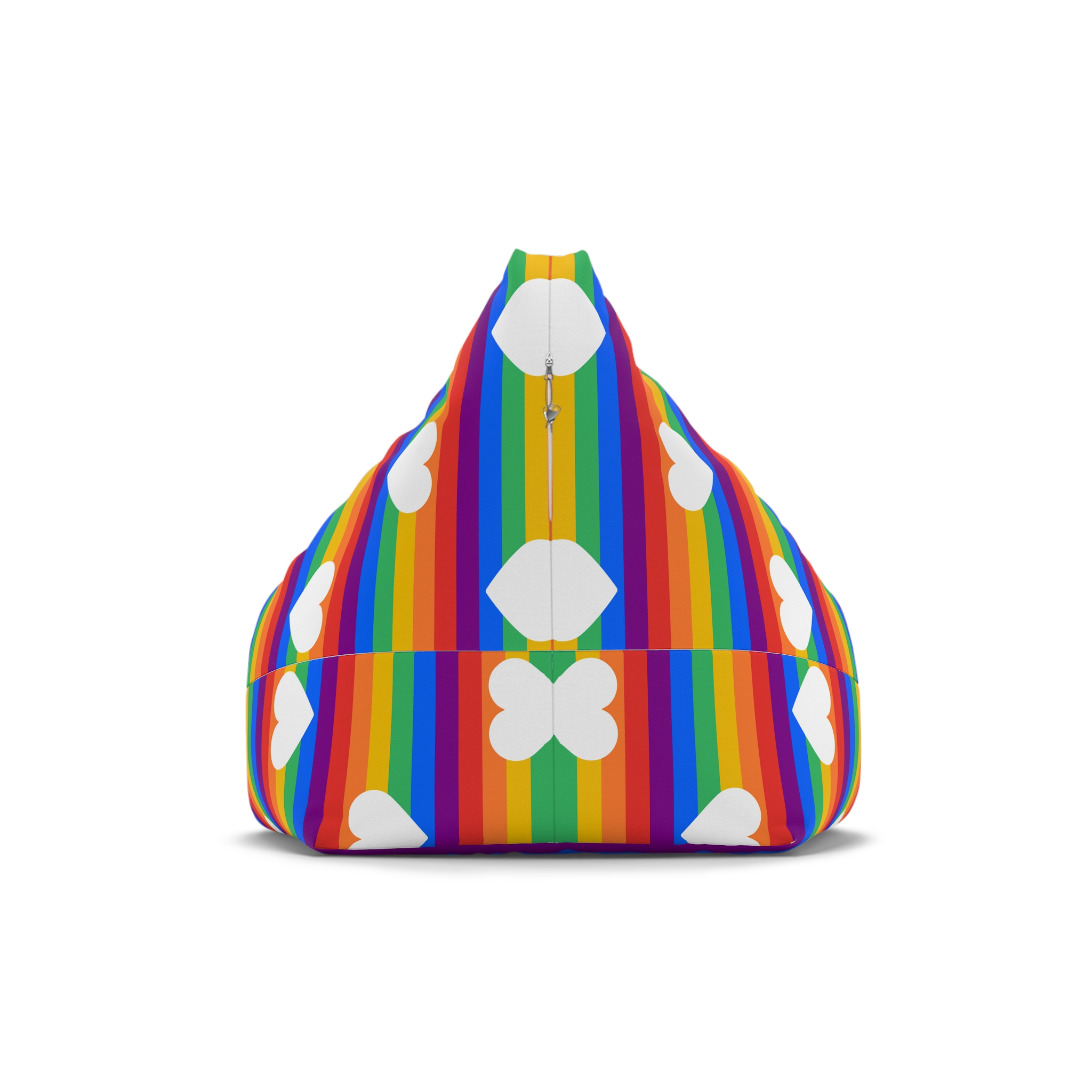 Poster Banner Rainbow Flag Bean Bag Chair Cover - Image 2