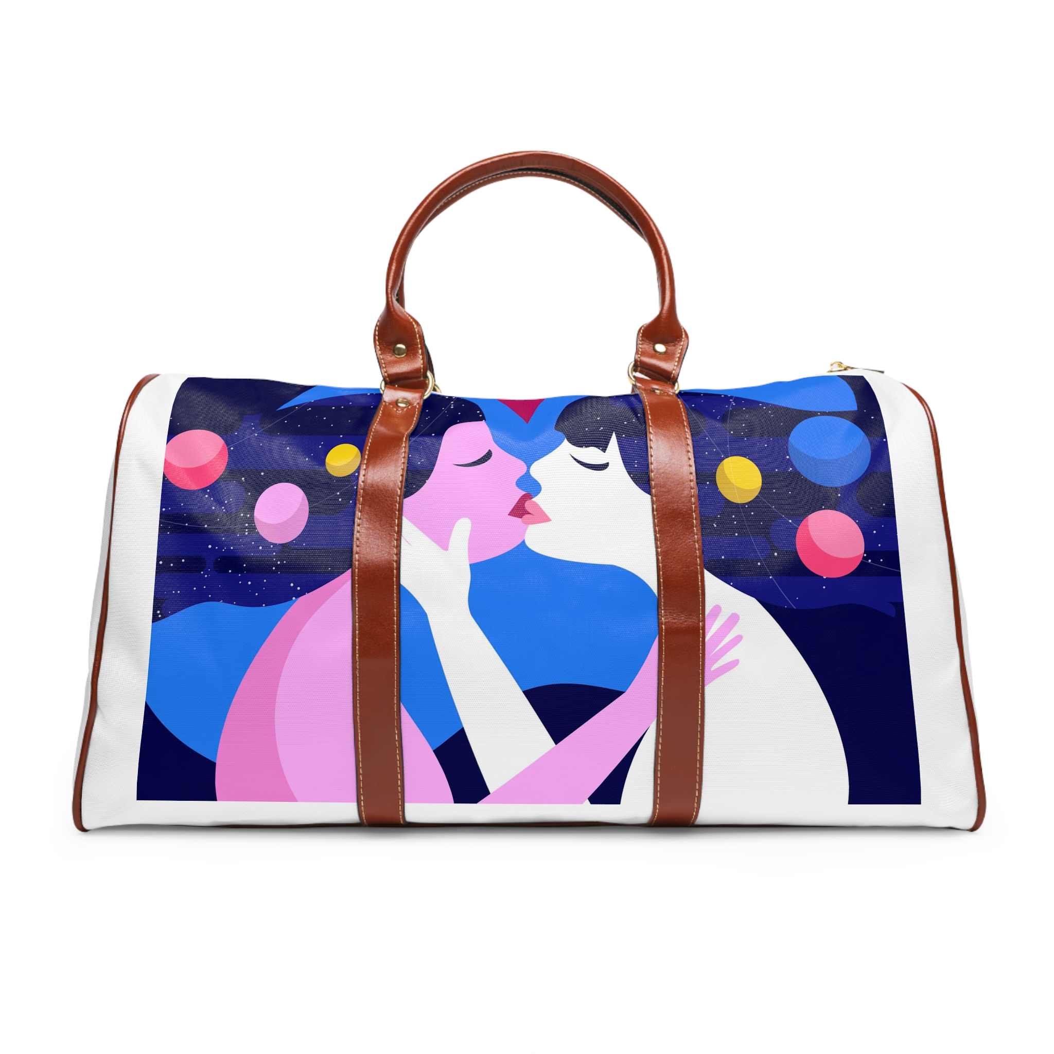 Lesbian Pride Design 4C2A53 Waterproof Travel Bag
