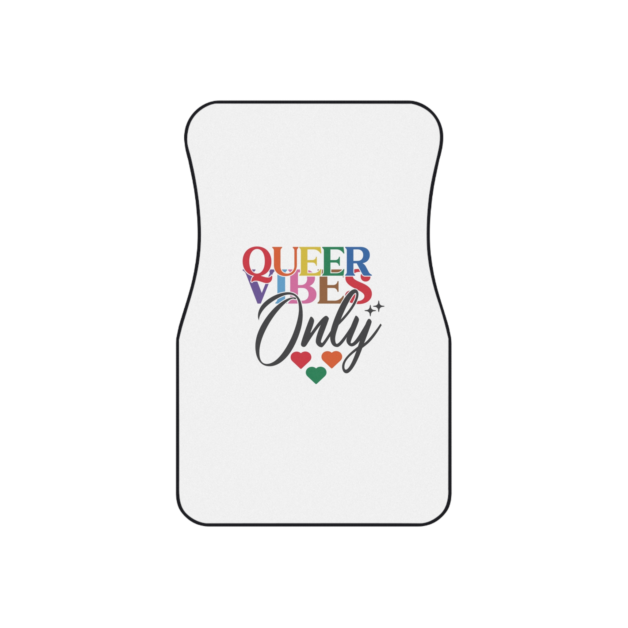 Lgbtq Pride Month Quote Eps Design Vector Pride Design Template(1) Car Mats Set Of 4 - Image 2