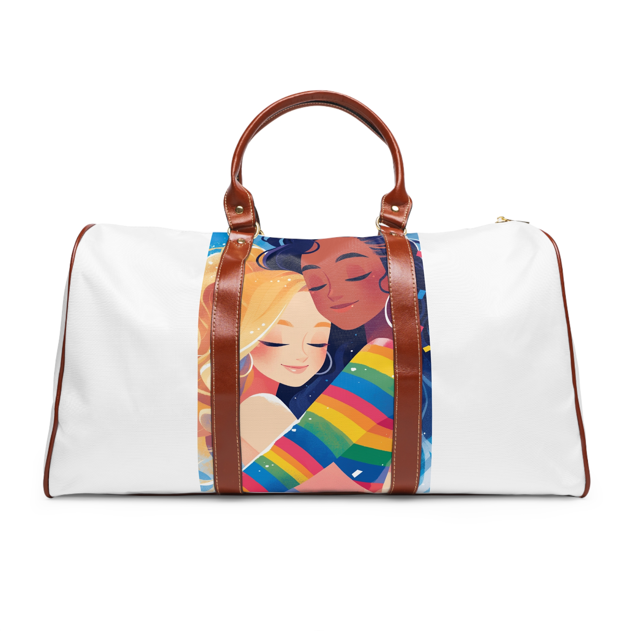 Lesbian Pride Design FE58A7 Waterproof Travel Bag