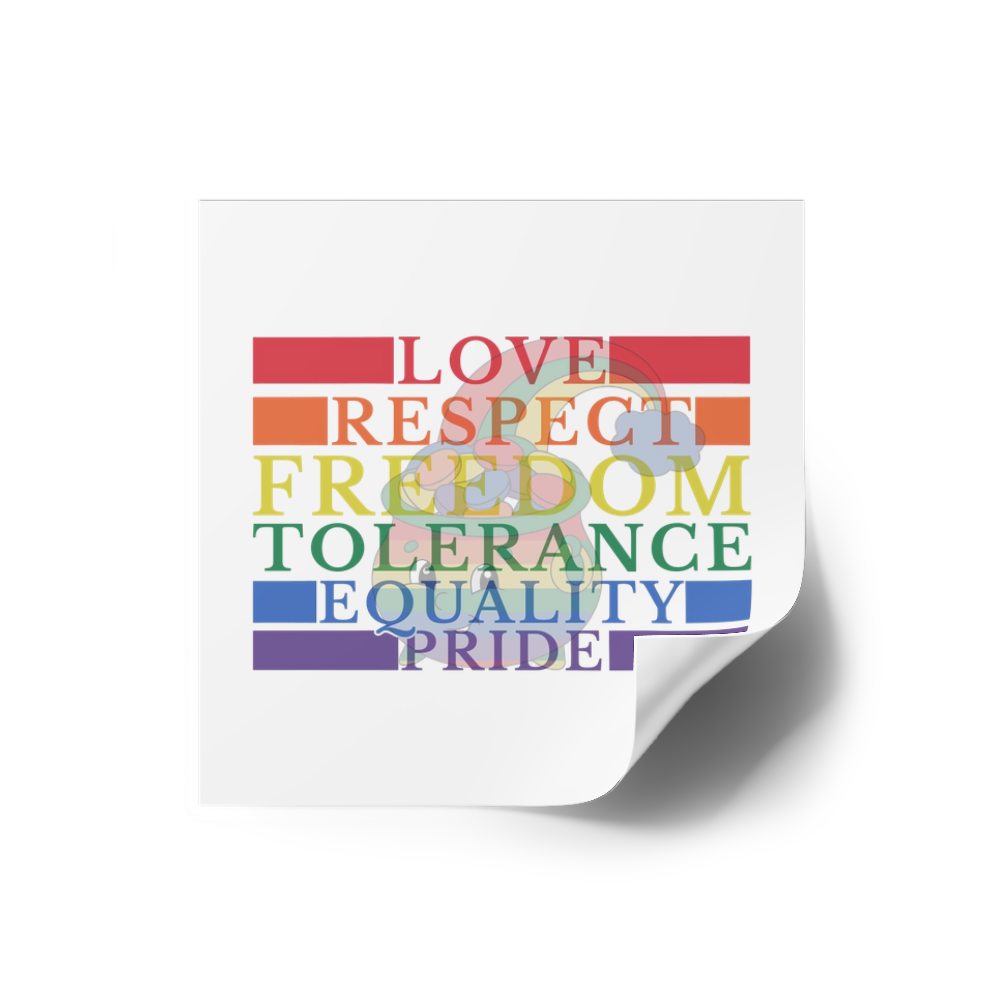 Lgbtq Pride Month Sublimation Design Bundle Laminate Stickers Square - Image 2