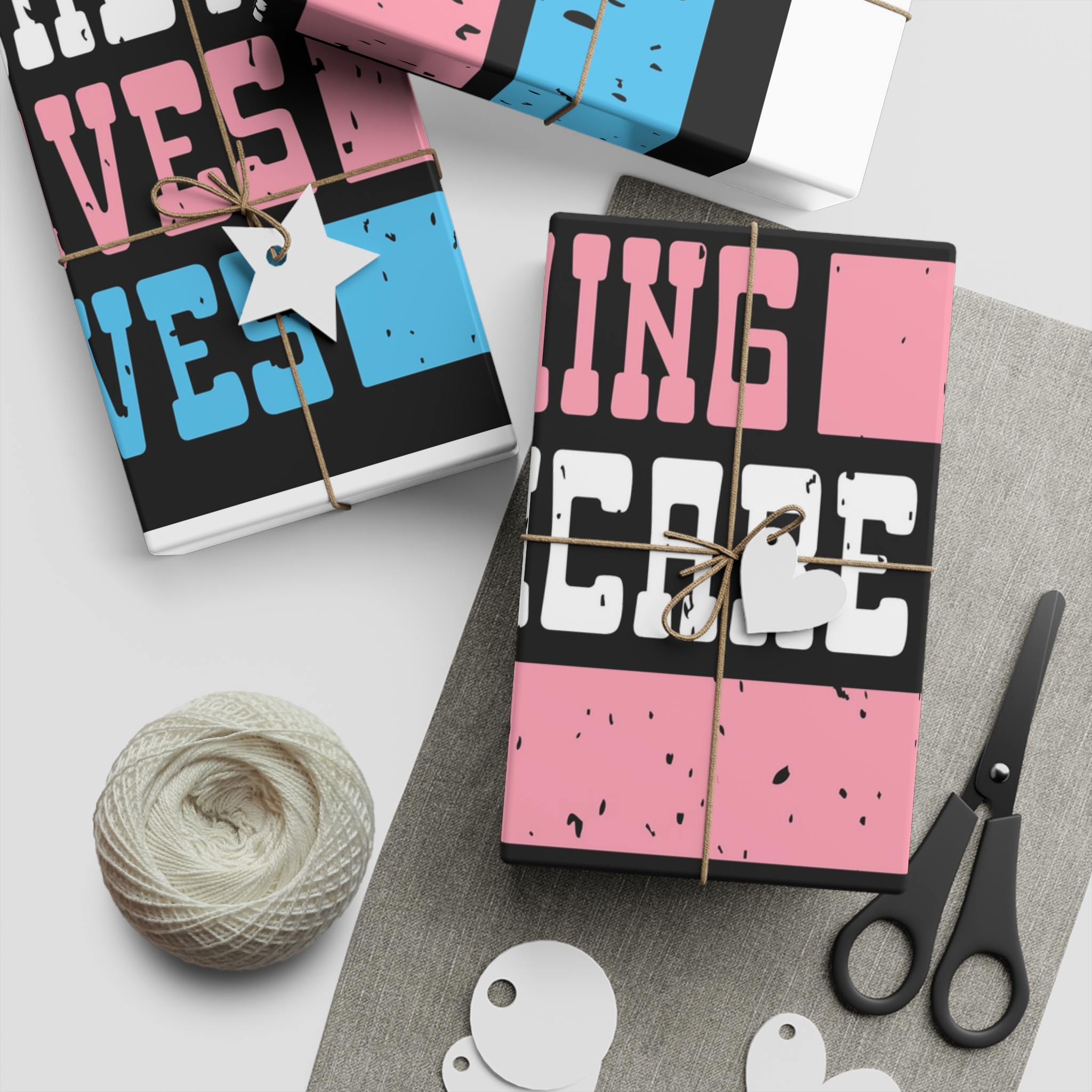 Poster With Words Order It Gift Wrapping Paper Sheets 1pc - Image 5