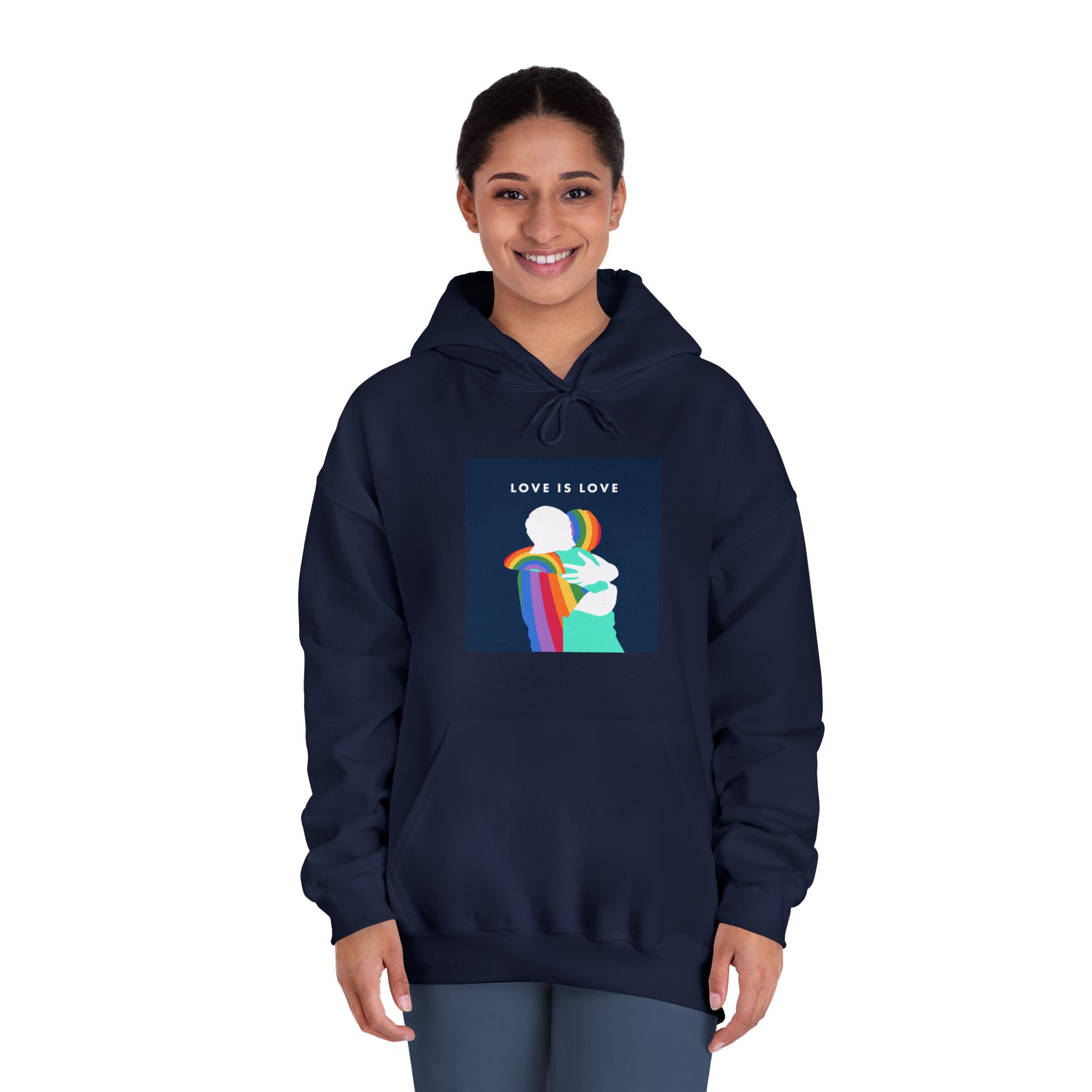 Pride Month 04 Unisex Dryblend Hooded Sweatshirt - Image 32