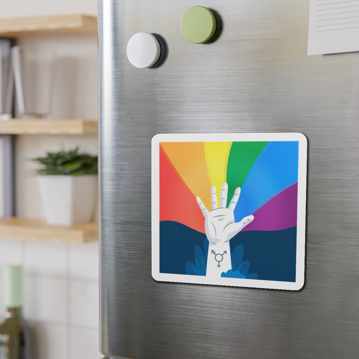 Pride Day Concept Die Cut Magnets - Image 12