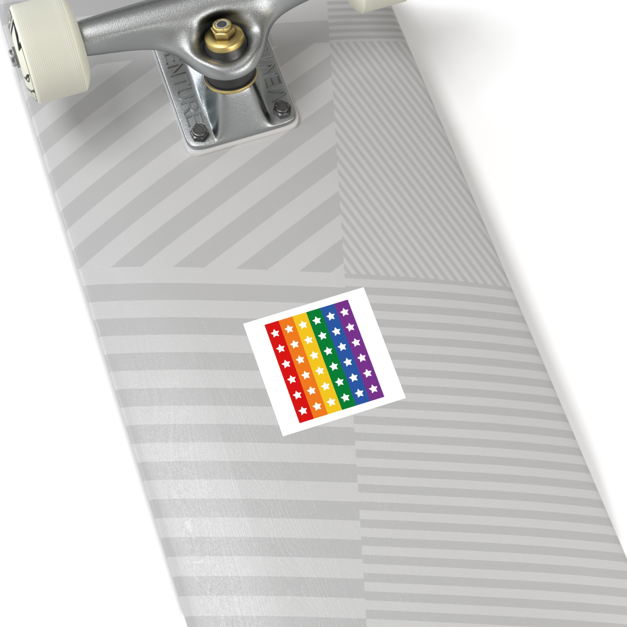 Lgbt Pride Month June Lesbian Gay Bisexual Transgender Lgbtq Flag Rainbow Vector(3) (1) Laminate Stickers Square - Image 4