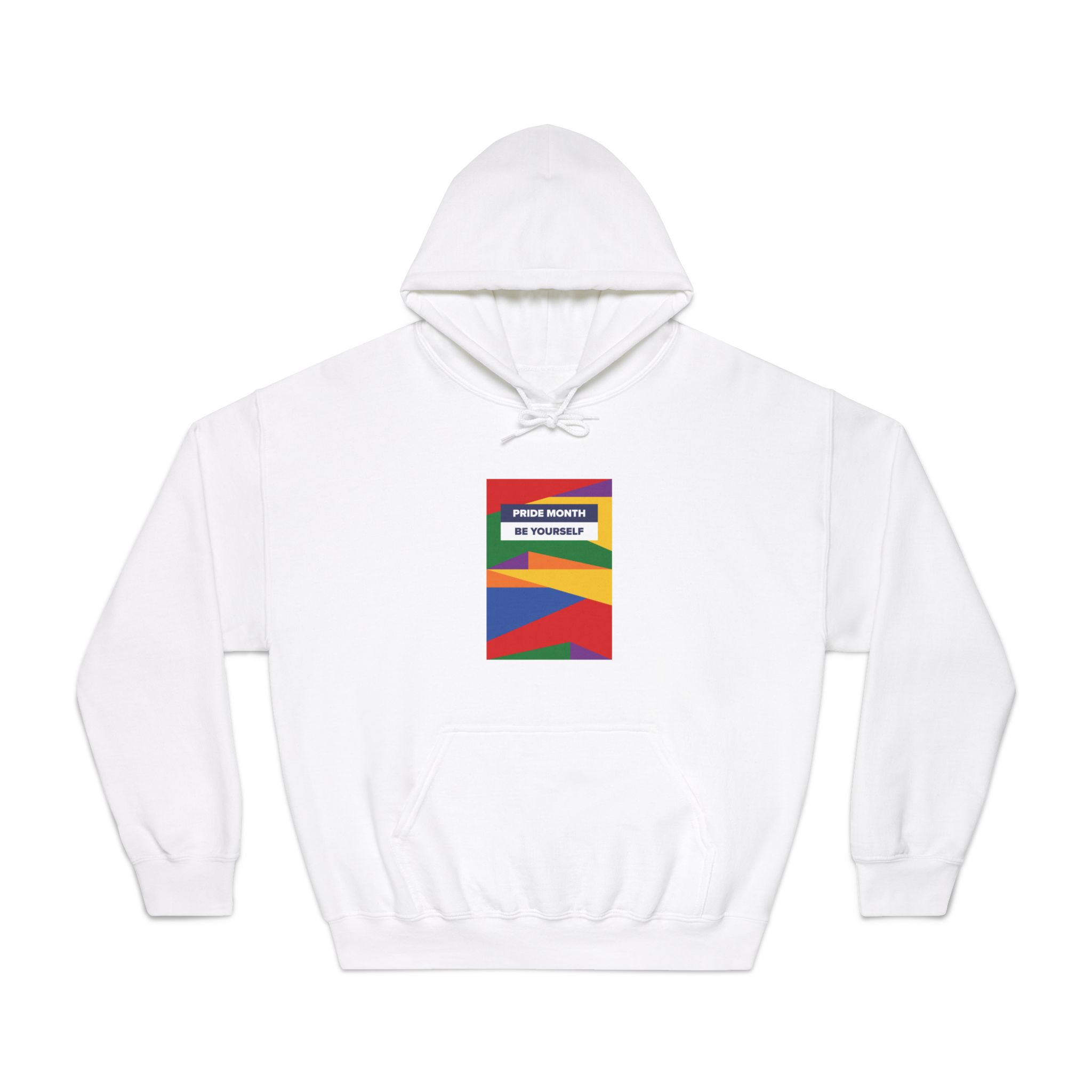 Lgbt Pride Month June Lesbian Gay Bisexual Transgender Lgbtq Flag Rainbow Vector(2) Unisex Dryblend Hooded Sweatshirt