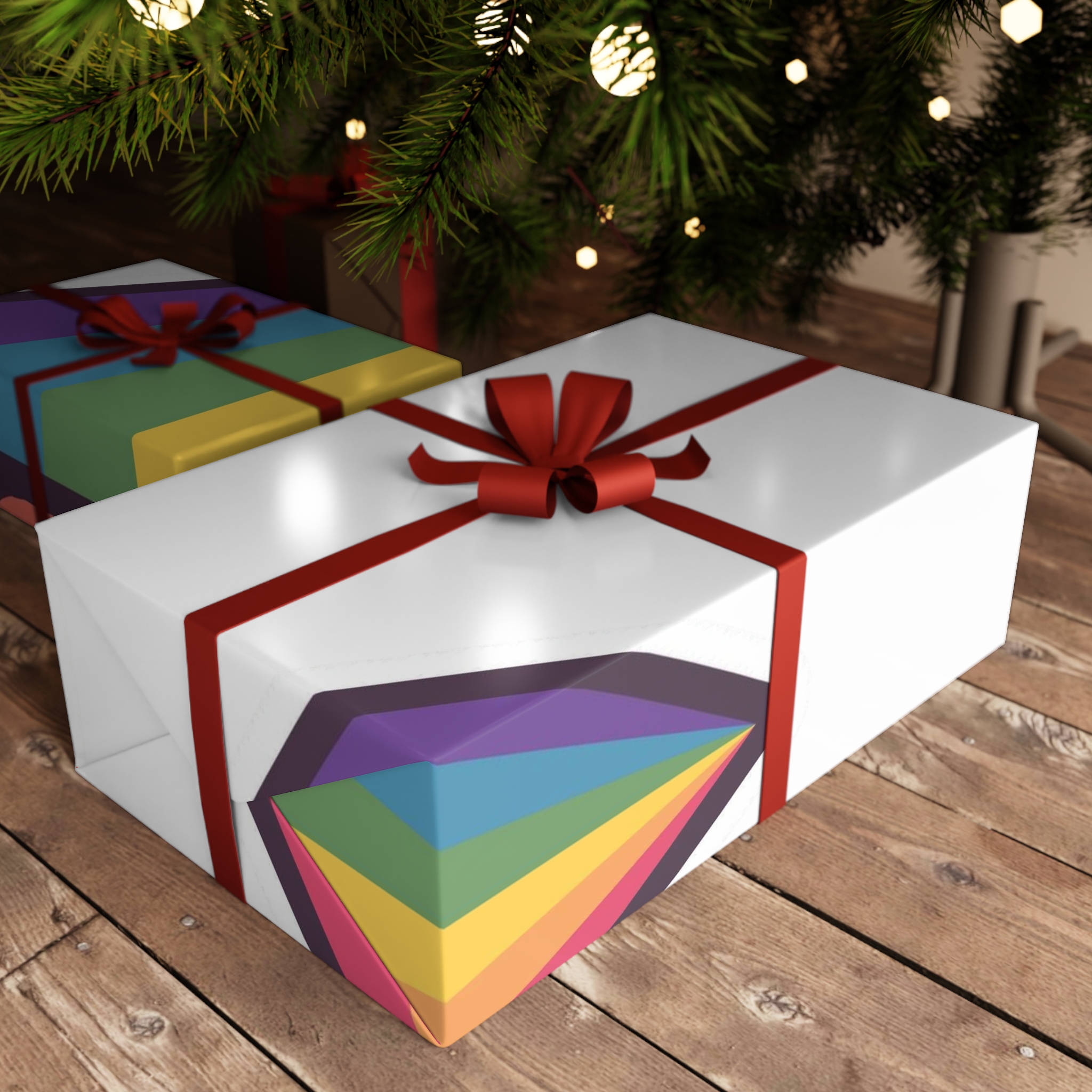 Pride With Rainbow(1) Gift Wrapping Paper Sheets 1pc - Image 6