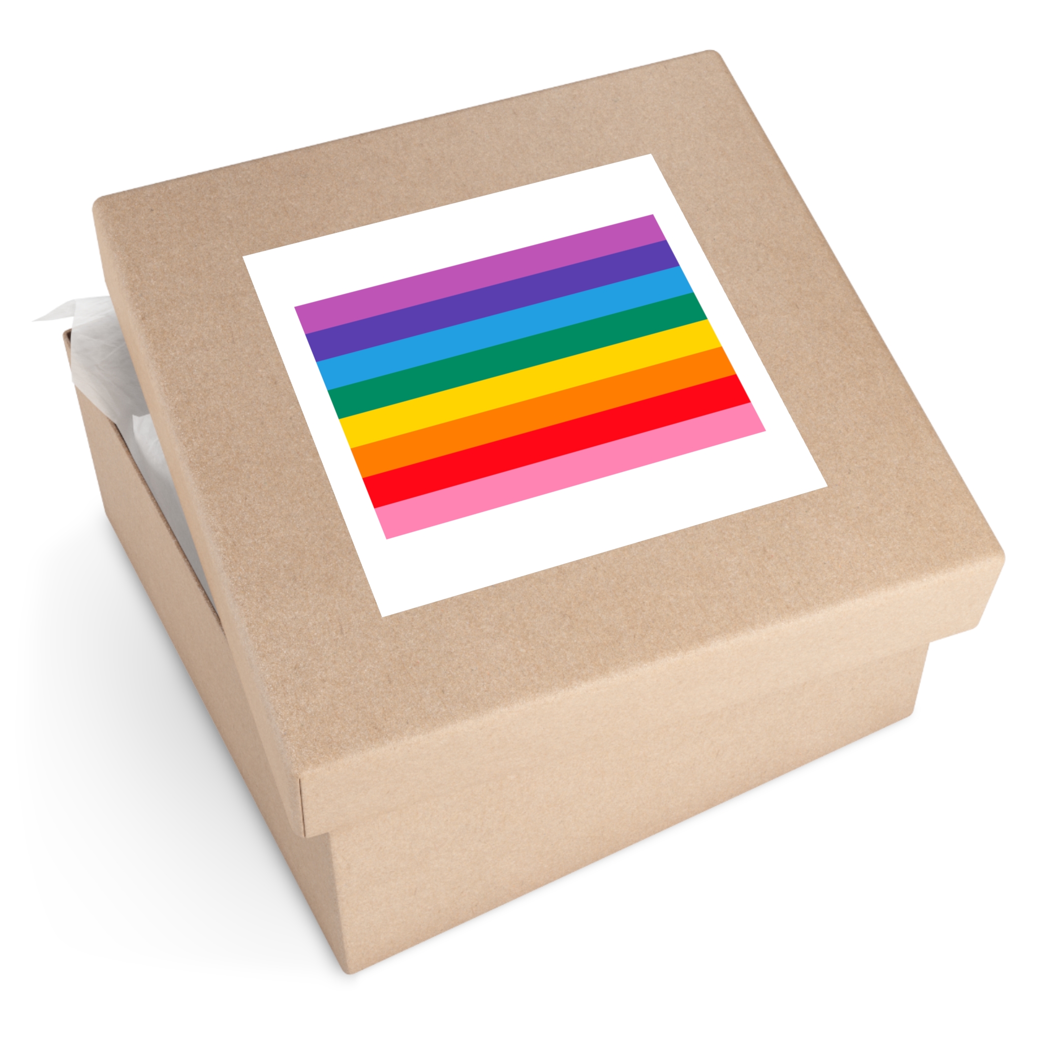 Pride Love Freedom Lgbtq Lgbt Heart Rainbow Love Wins Gay Lesbian Trans Homo Homosexual Colors Flag Diversity Parade Laminate Stickers Square - Image 63