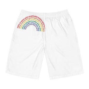 Pride Lgbtq Gay Typography Vector Tshirt Design(1) Mens Board Shorts Aop