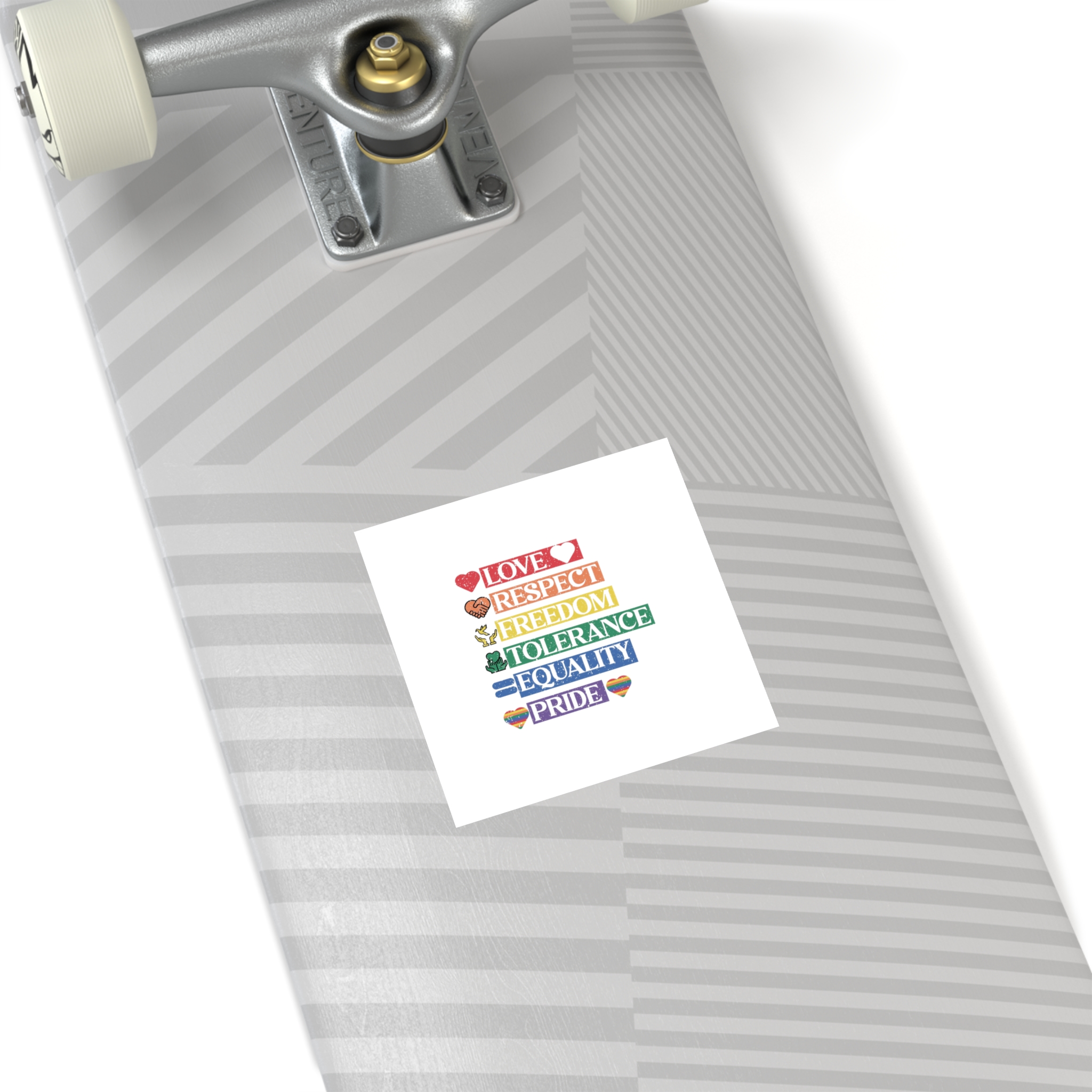 Lgbtq Pride Month Quote Eps Design Vector Pride Design Template (1) Laminate Stickers Square - Image 20