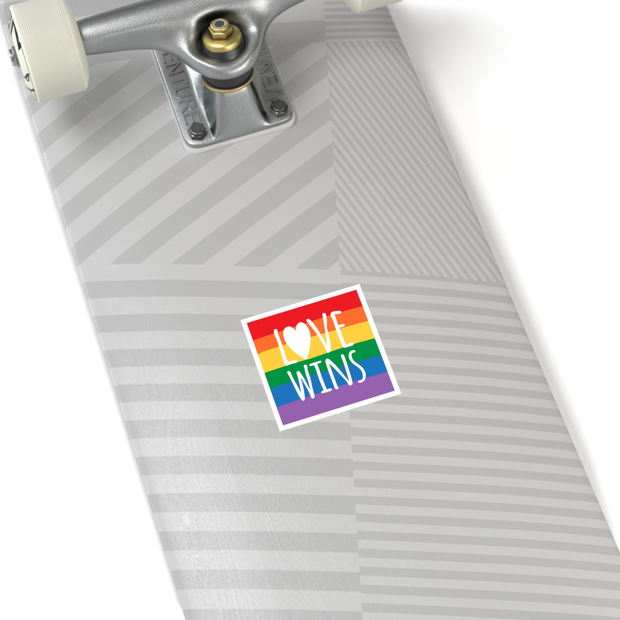 Lovewins Heart Hd 2 Laminate Stickers Square - Image 12