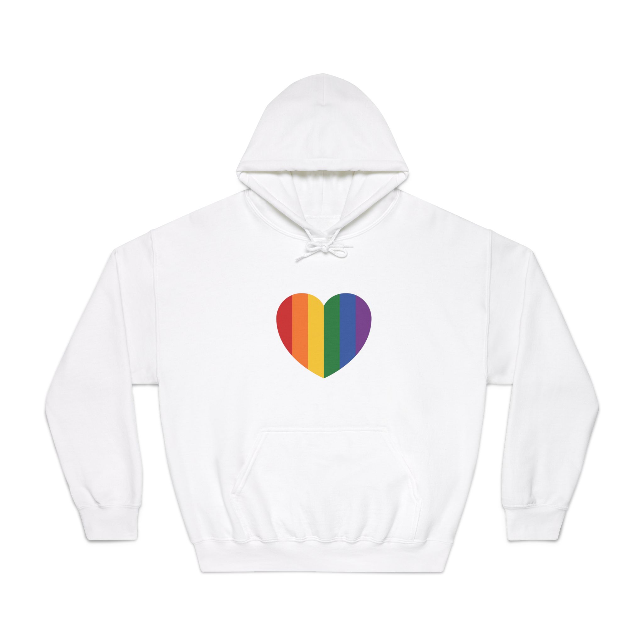 Lgbt Pride Month June Lesbian Gay Bisexual Transgender Lgbtq Flag Rainbow Vector(4) Unisex Dryblend Hooded Sweatshirt
