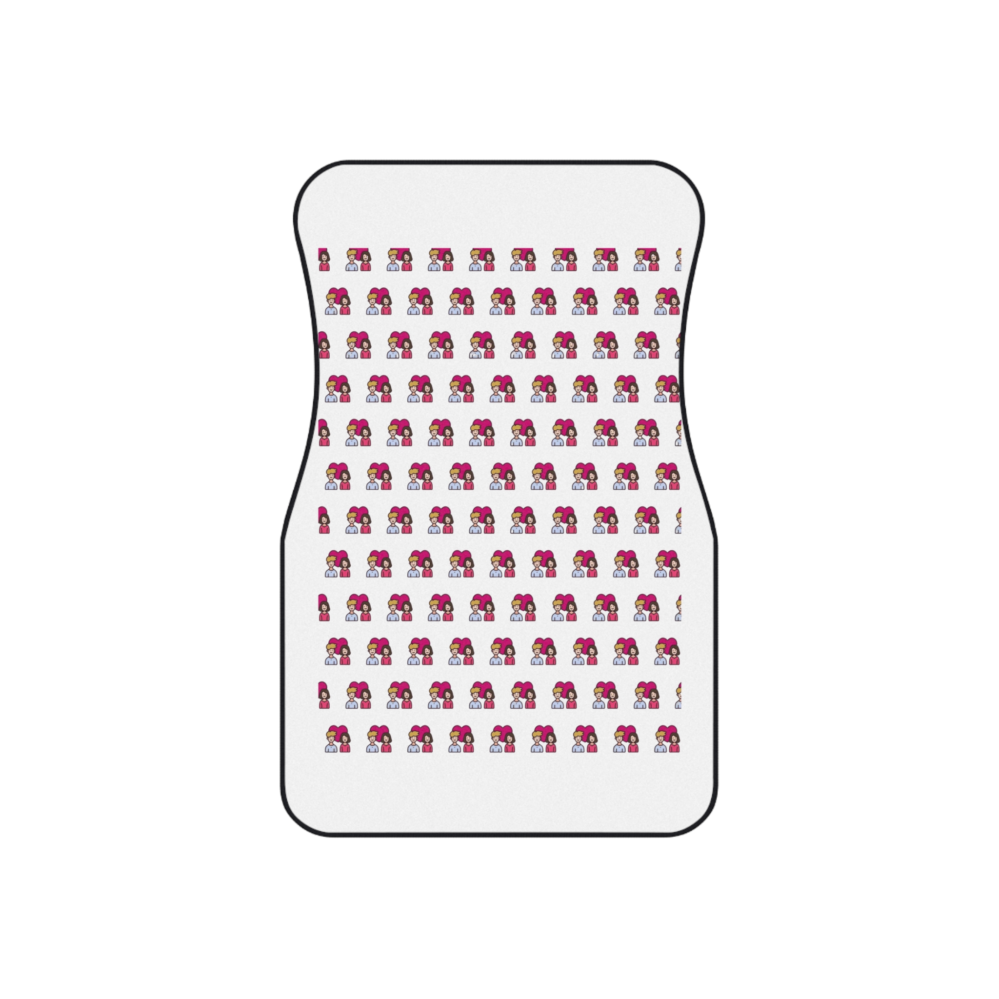 Vactor Seamleass Love Valentines Theme Calendar Car Mats Set Of 4 - Image 2