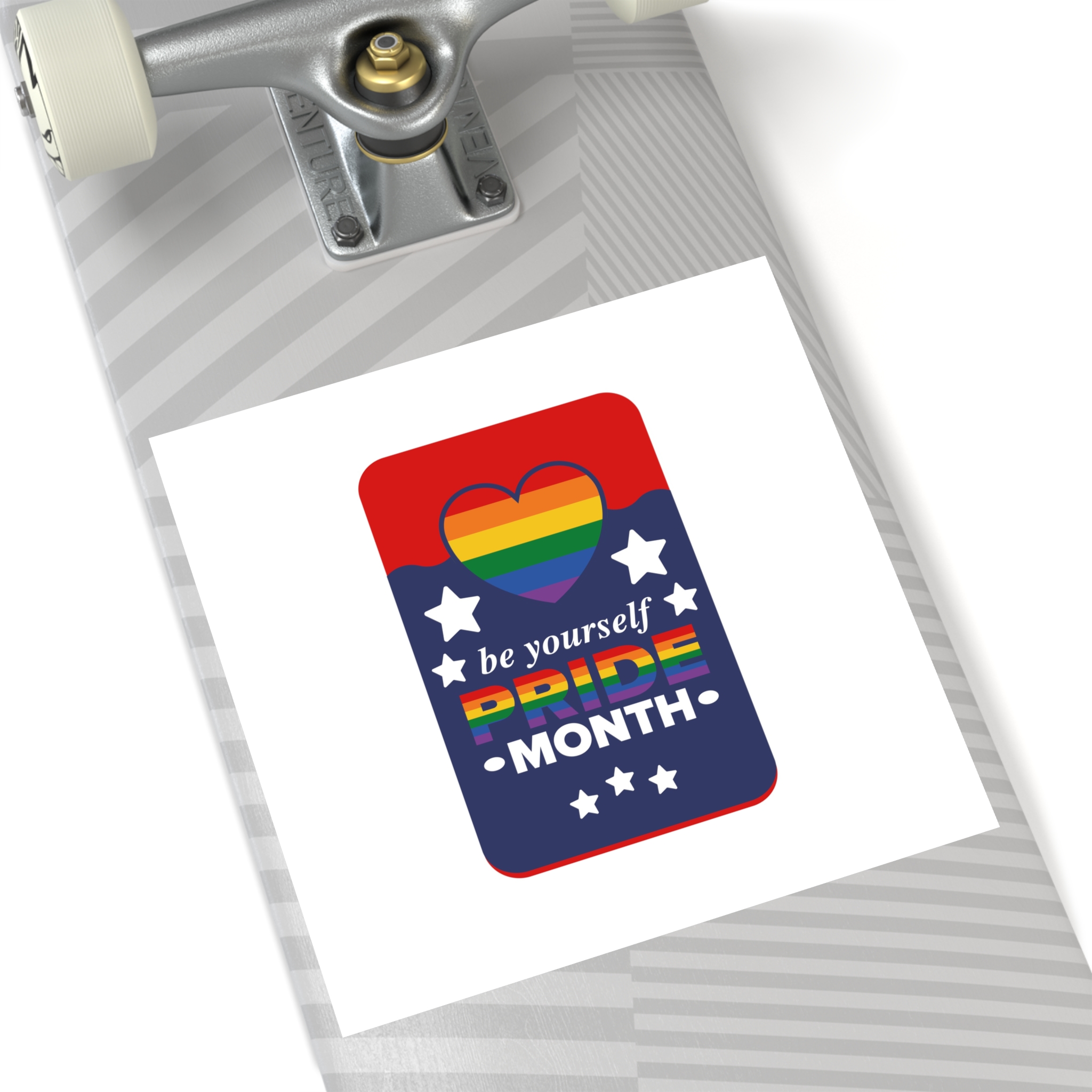 Lgbt Pride Month June Lesbian Gay Bisexual Transgender Love Lgbtq Flag Rainbow Vector Laminate Stickers Square - Image 52