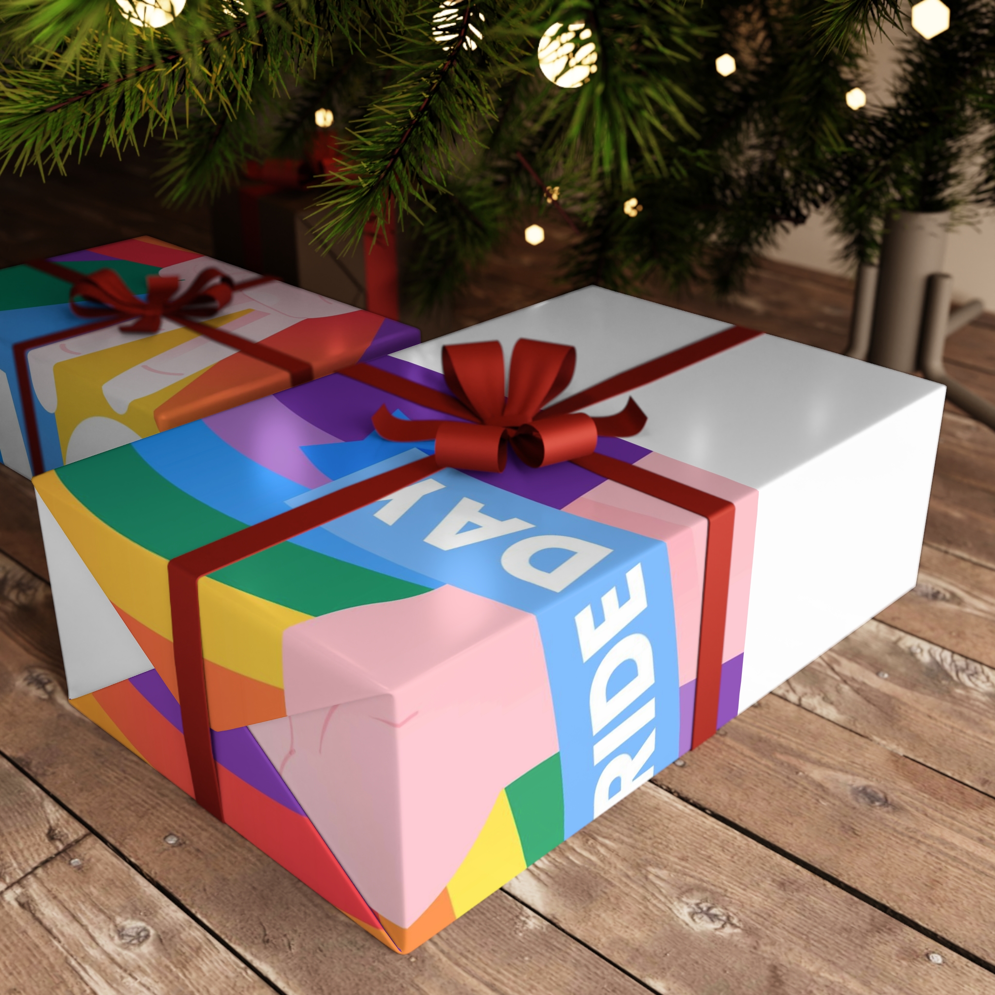 Pride Day Event Message Design Gift Wrapping Paper Sheets 1pc - Image 3