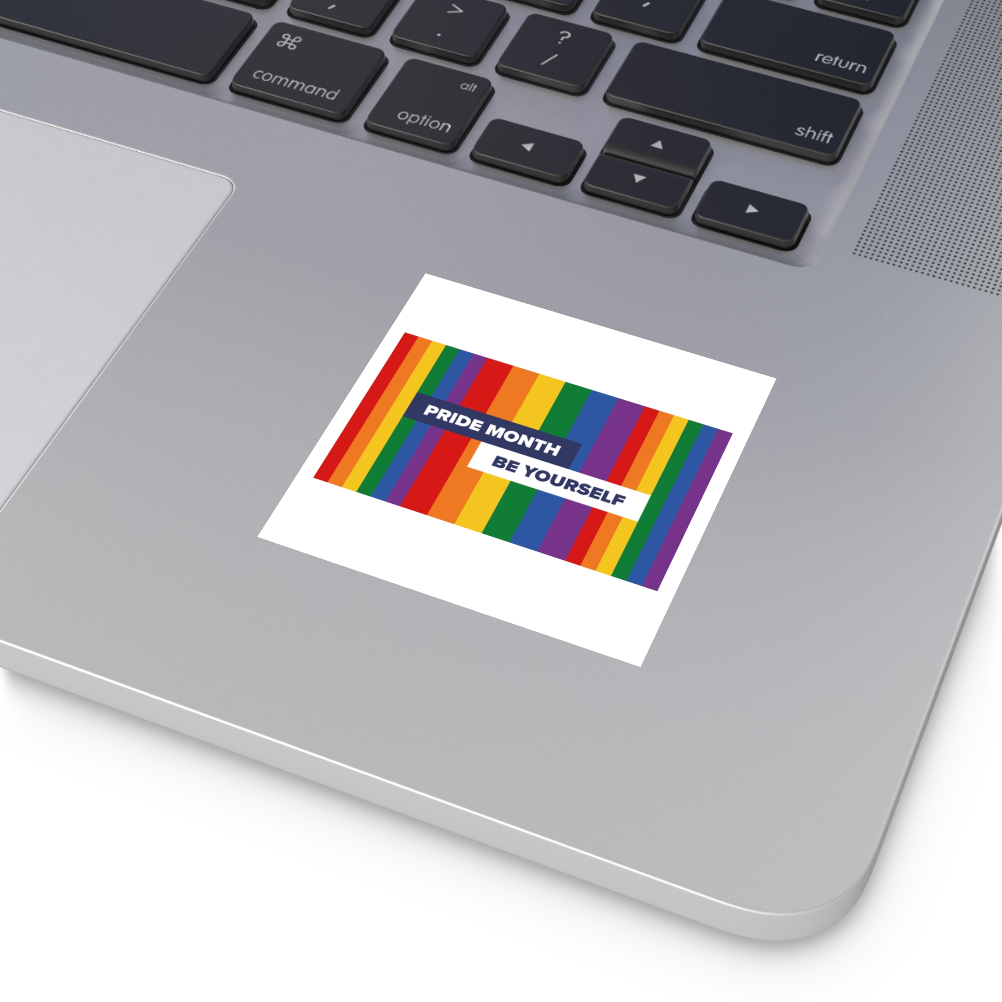 Lgbt Pride Month June Lesbian Gay Bisexual Transgender Lgbtq Flag Rainbow Vector2 Laminate Stickers Square - Image 15