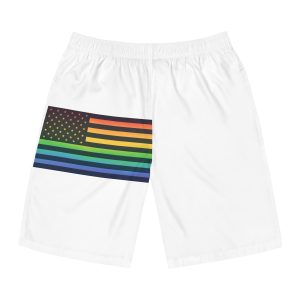 Lesbian Pride Design 02588D Mens Board Shorts Aop