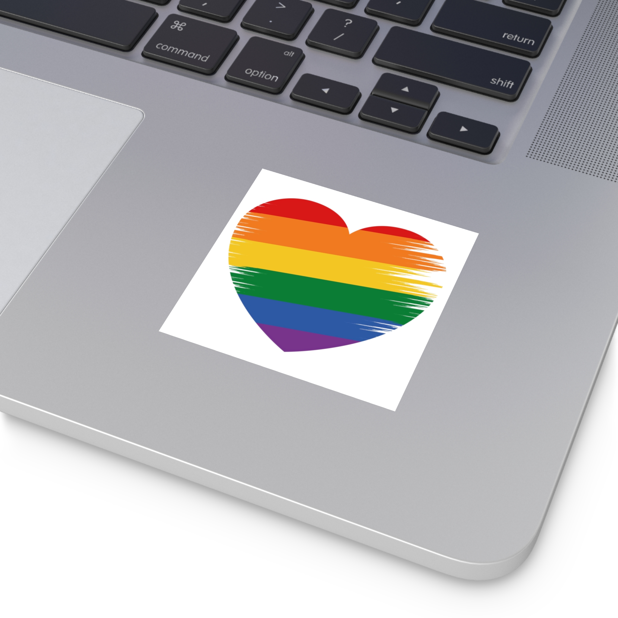 Lgbt Pride Month June Lesbian Gay Bisexual Transgender Lgbtq Flag Rainbow Vector(1) (1) Laminate Stickers Square - Image 3