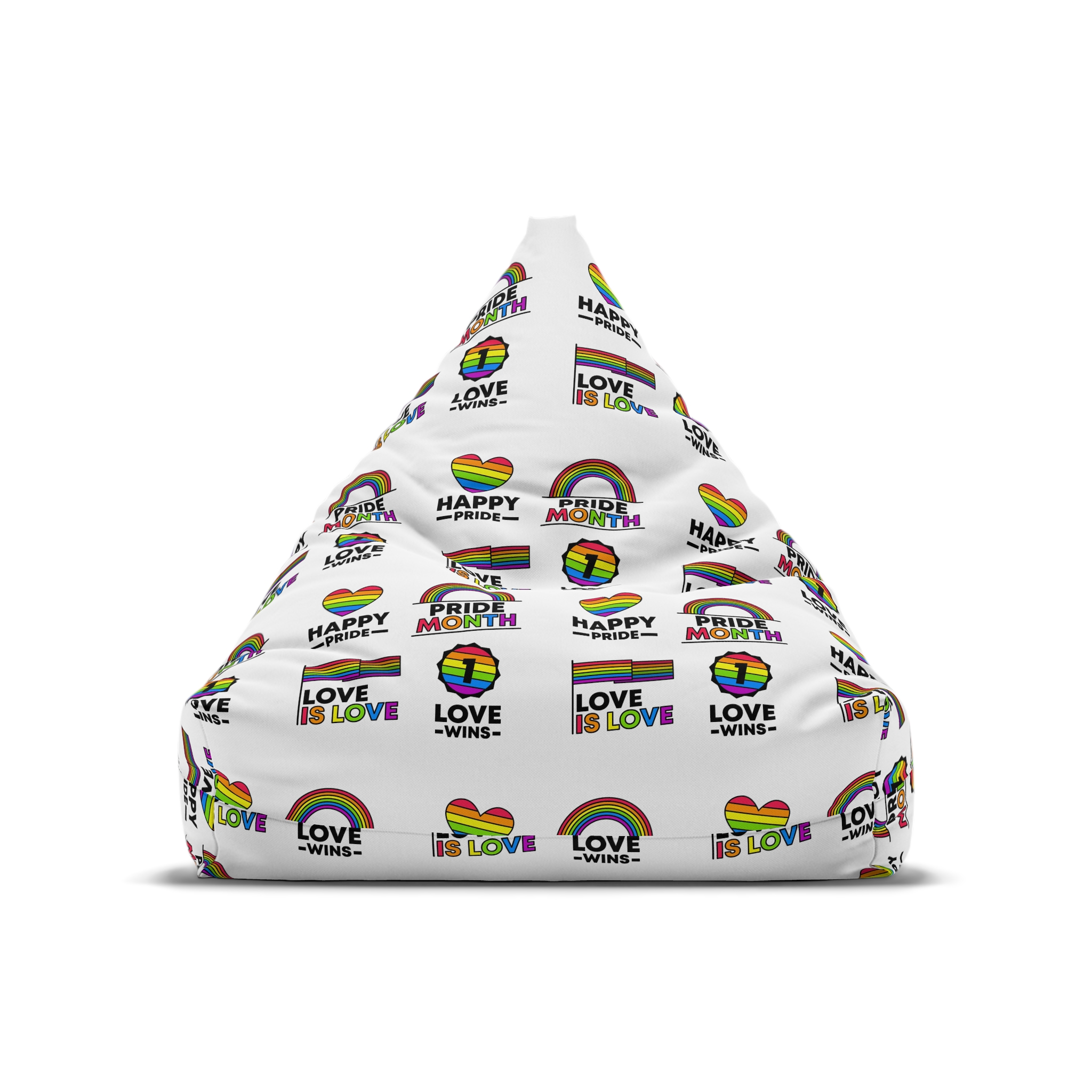 Pride Day Label Collection Bean Bag Chair Cover - Image 5