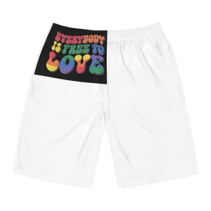 Pride Lgbt Gay Retro Tshirt Design Mens Board Shorts Aop