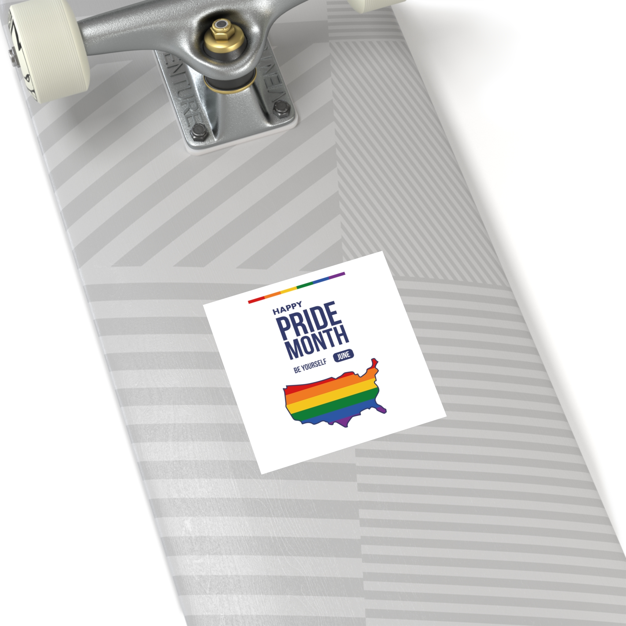 Lgbt Pride Month June 2026 Lesbian Gay Bisexual Transgender Lgbtq Flag Rainbow Love Vector (2) Laminate Stickers Square - Image 20