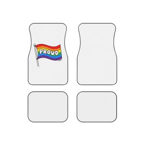 Proud Rainbow Flag Lgbtq Celebration Car Mats Set Of 4