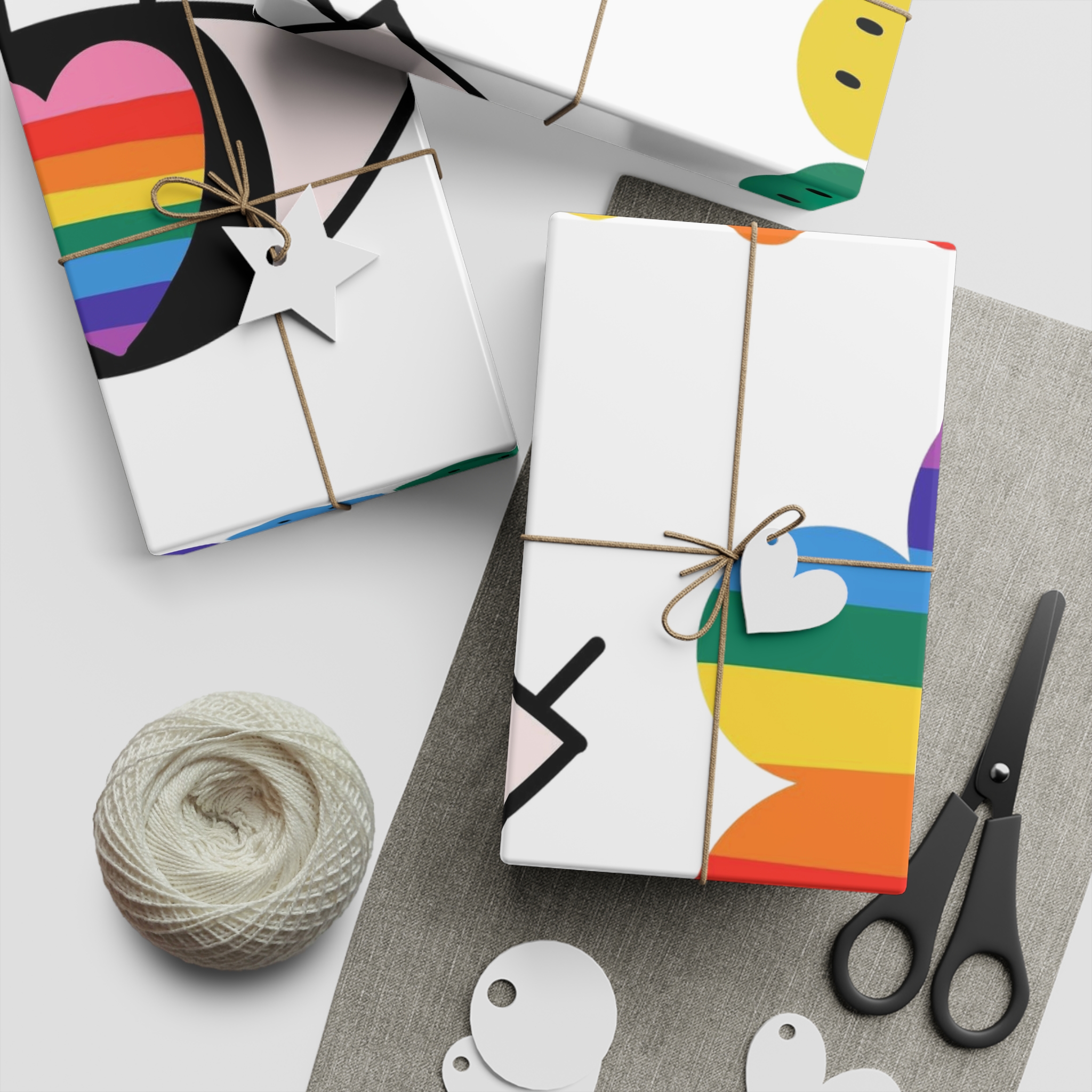 Pride Month Gift Wrapping Paper Sheets 1pc - Image 5