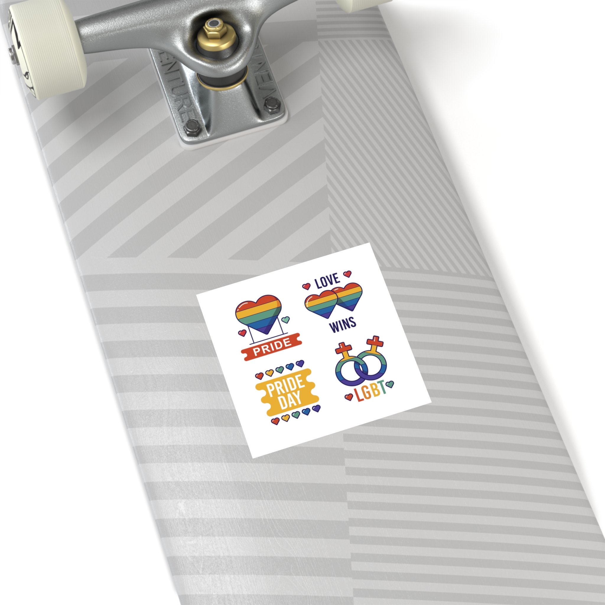Pride Day Label Collection Concept Laminate Stickers Square - Image 28