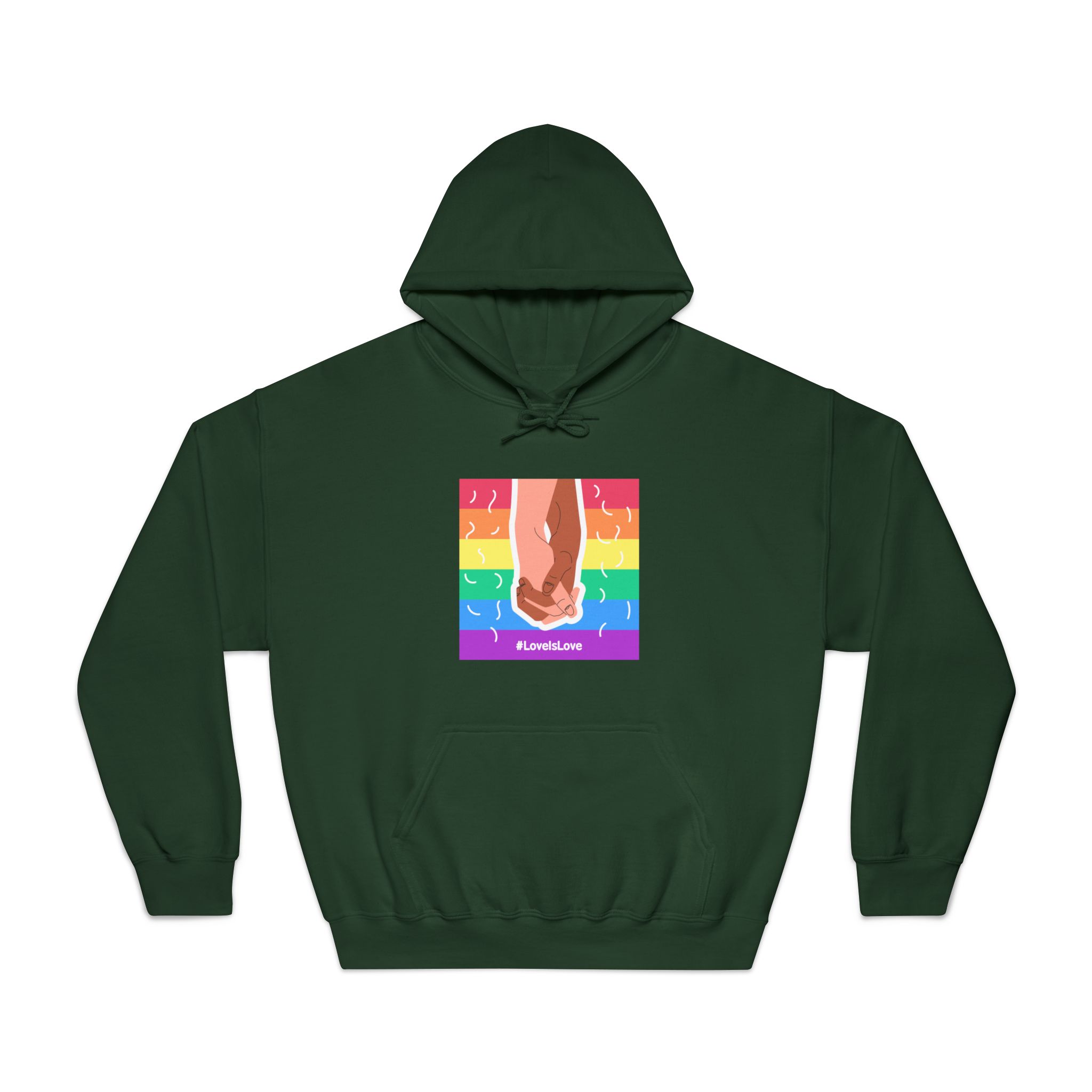 Pride Day Concept(2) Unisex Dryblend Hooded Sweatshirt - Image 21