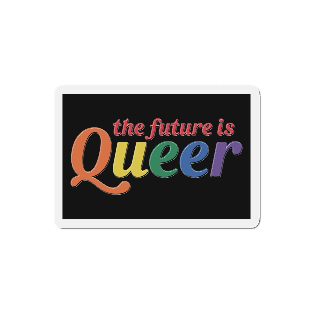 Lesbian Pride Design 7D1DA5 Die Cut Magnets - Image 10