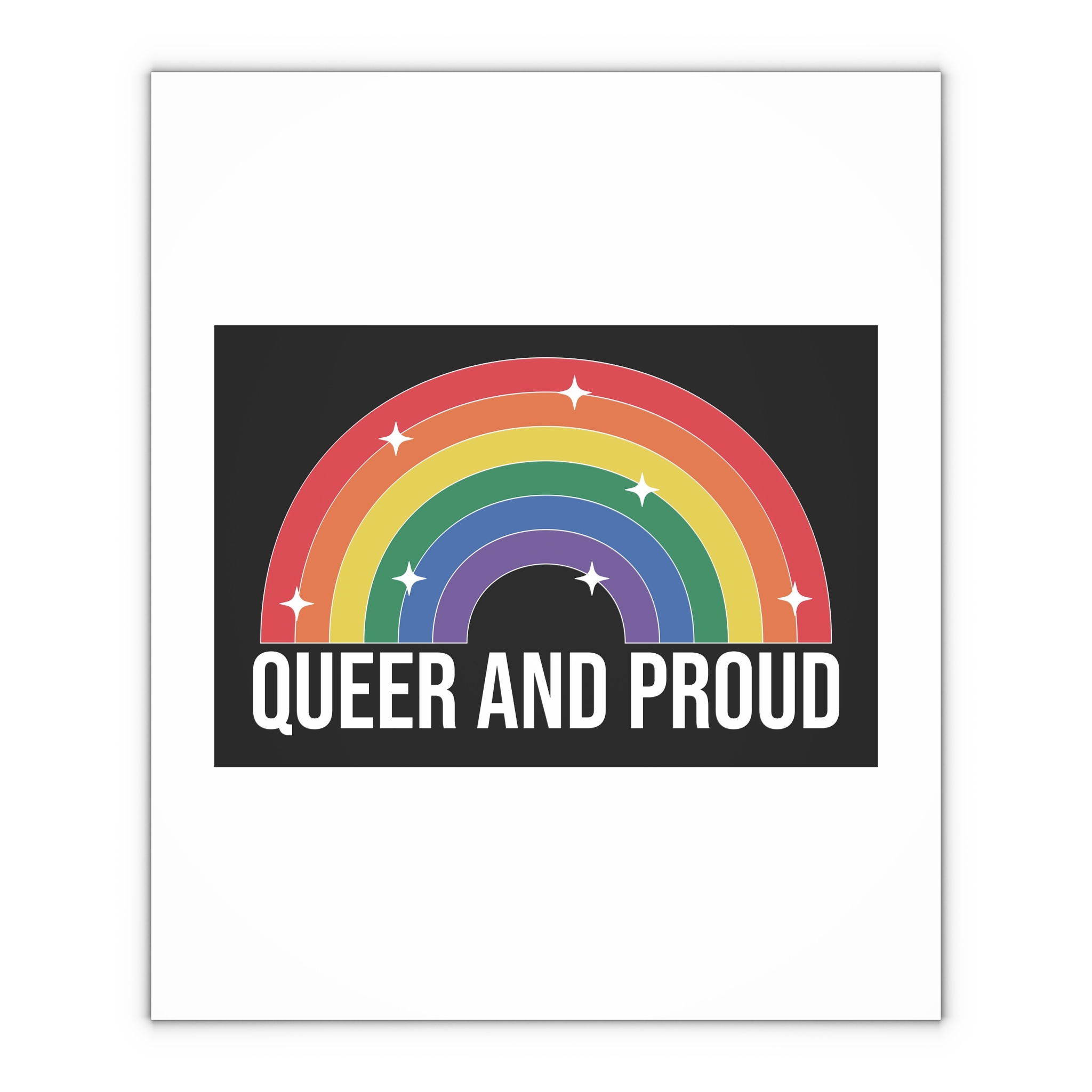 Pride Lgbtq Gay Typography Vector Tshirt Design(10) Gift Wrapping Paper Sheets 1pc - Image 4