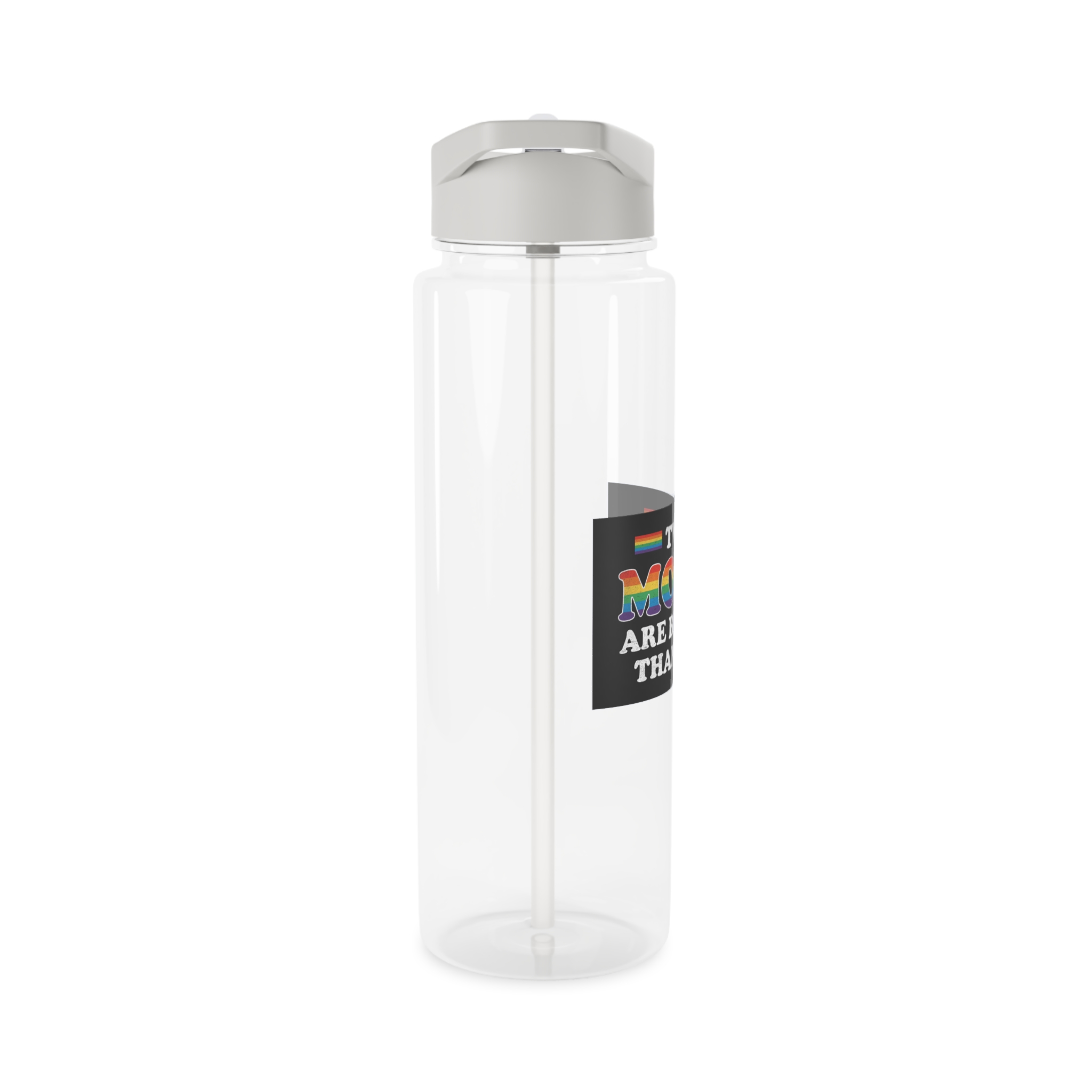 Pride Gay Rainbow Typography Vector Premium T Shirt(2) Tritan Water Bottle - Image 8