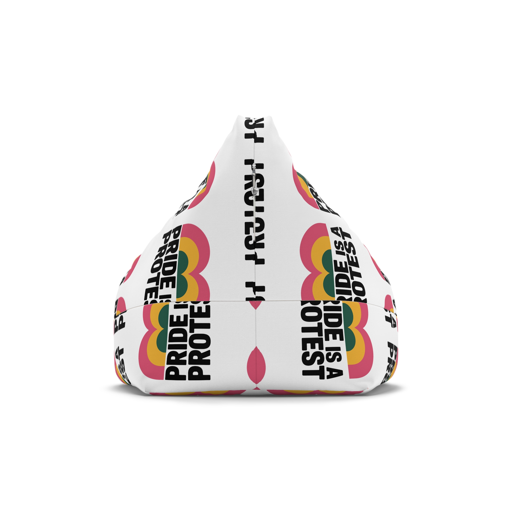 Price Isa Protest T Shirt Design Isolated White Background Bean Bag Chair Cover - Image 2