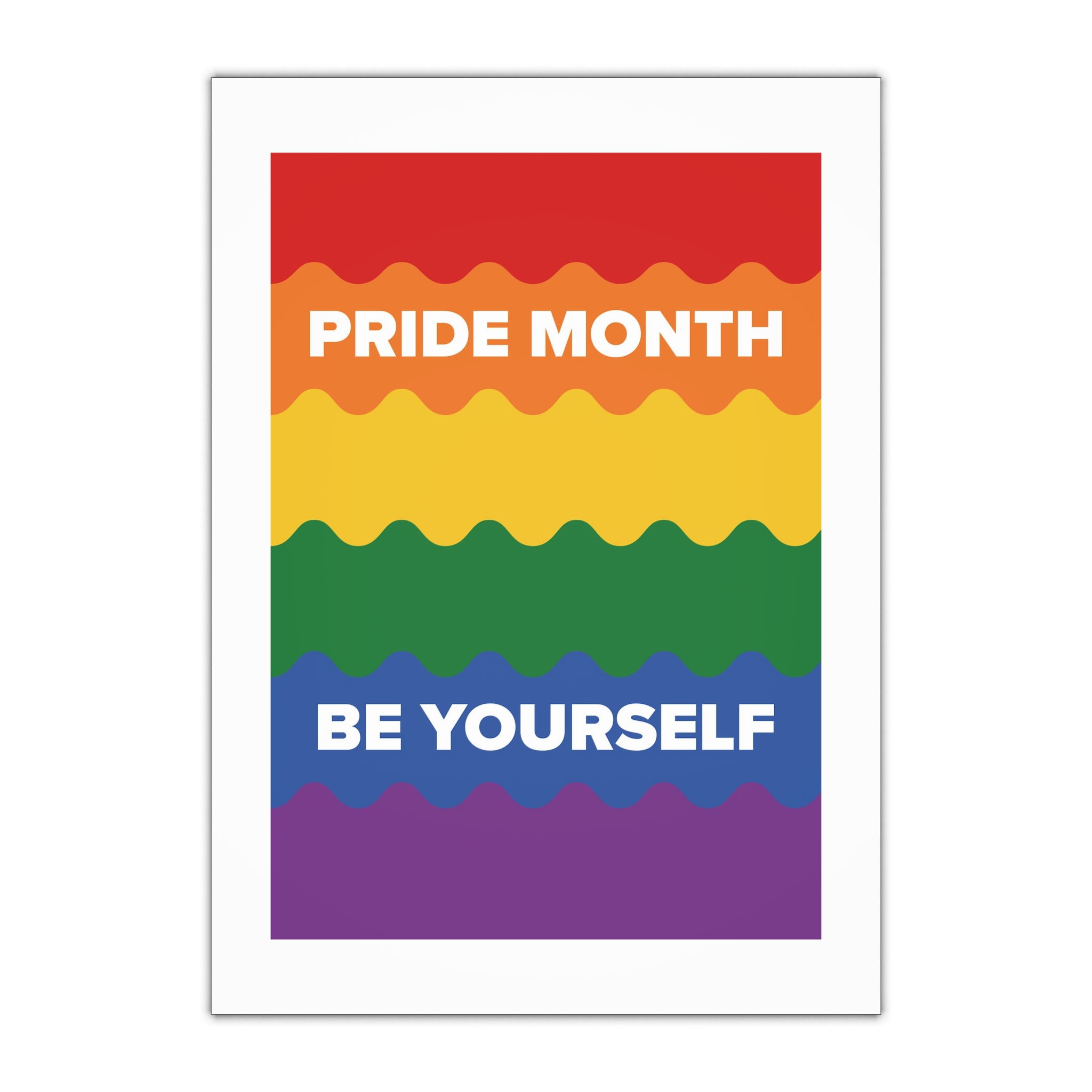 Lgbt Pride Month June Lesbian Gay Bisexual Transgender Lgbtq Flag Rainbow Vector Gift Wrapping Paper Sheets 1pc