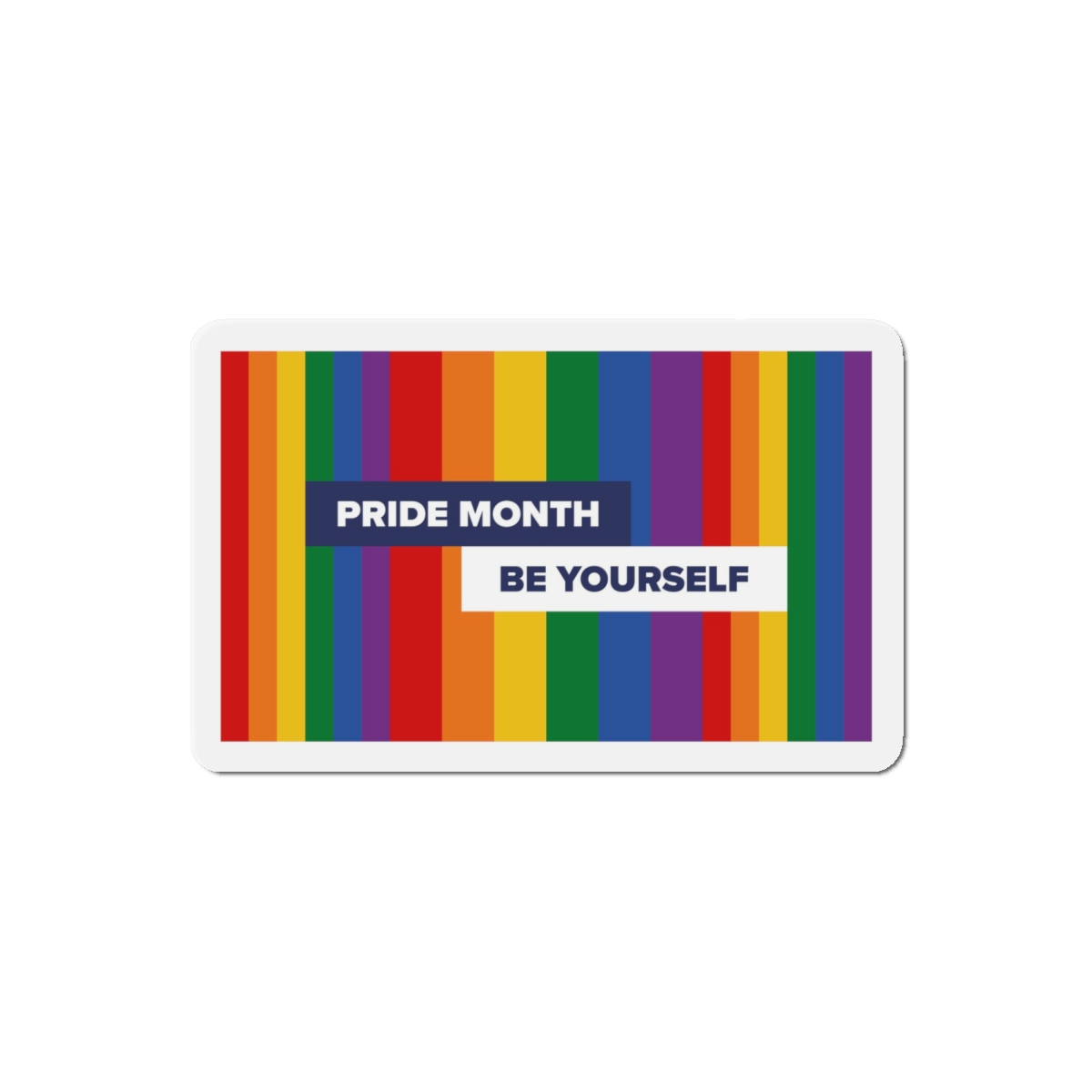Lgbt Pride Month June Lesbian Gay Bisexual Transgender Lgbtq Flag Rainbow Vector2 Die Cut Magnets - Image 13