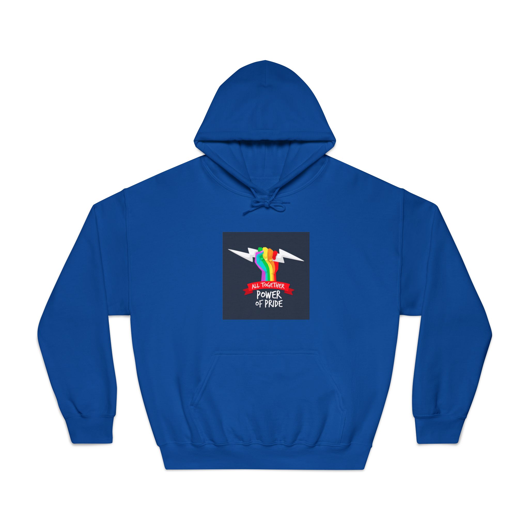 Pride Day Event Theme Unisex Dryblend Hooded Sweatshirt - Image 25