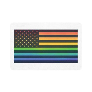 Lesbian Pride Design 02588D Pet Food Mat 12x18