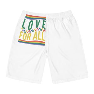 Lgbtq Pride Month Svg Design Bundle (2) Mens Board Shorts Aop