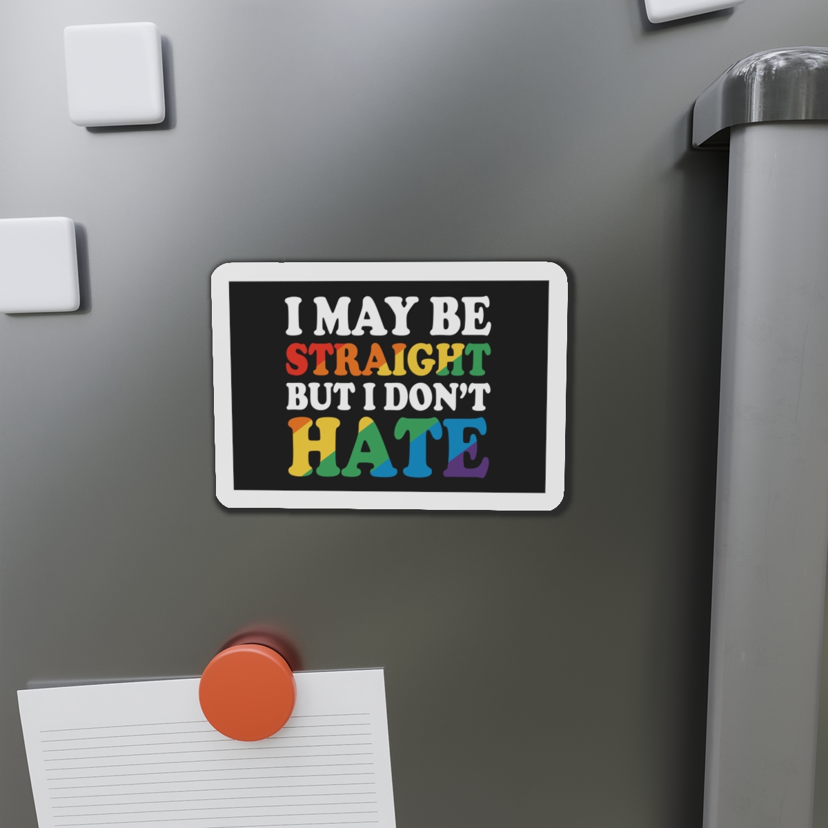 Pride Gay Lgbt Rainbow Tshirt Design(3) Die Cut Magnets - Image 11