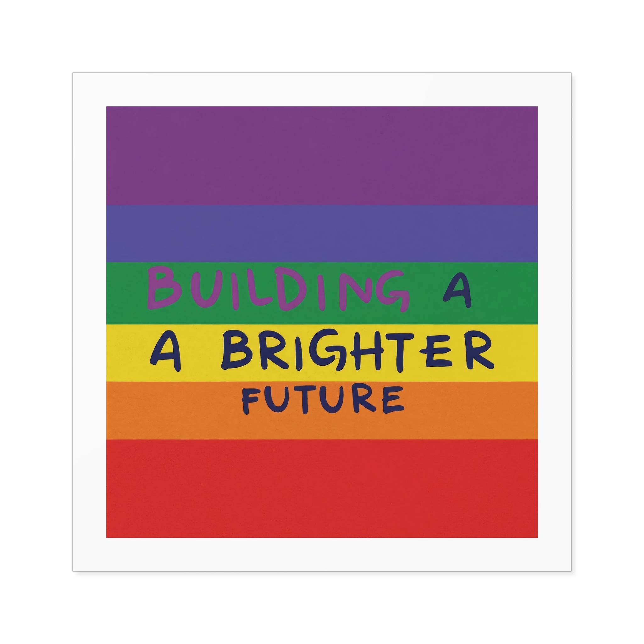 Rainbow Lgbt Flag Vector Illustration Pride Month Rainbow Lgbt Flag Vector Illustration Pri Laminate Stickers Square - Image 61